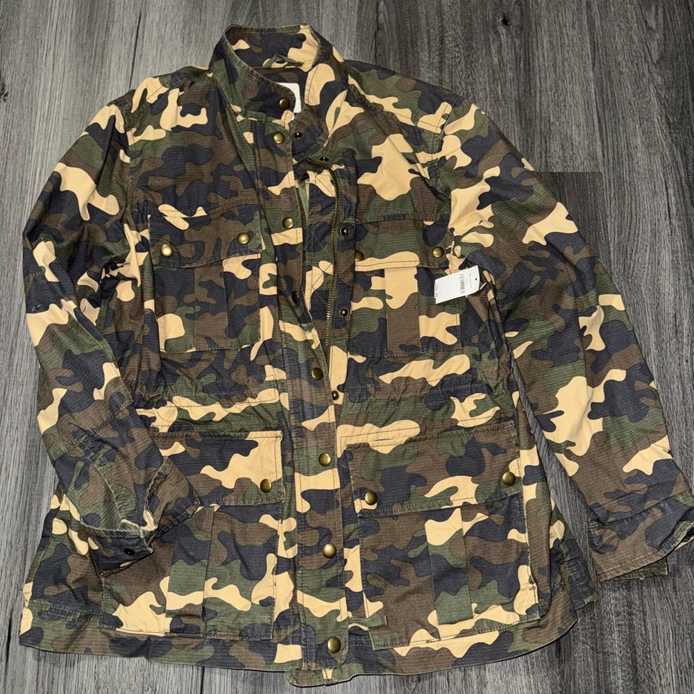 GAP Camouflage Military Field Jacket